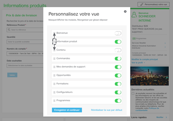 Vue perso