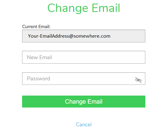 Change Email
