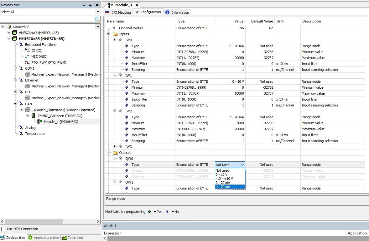 Configure and map the TM3 I/O Module