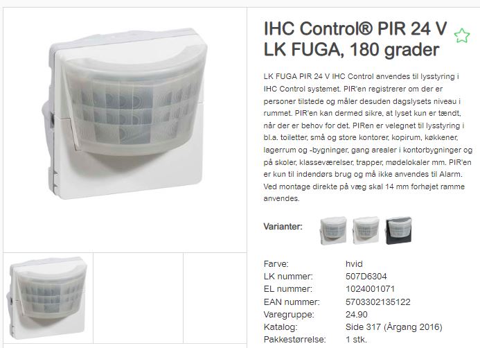 fuga pir