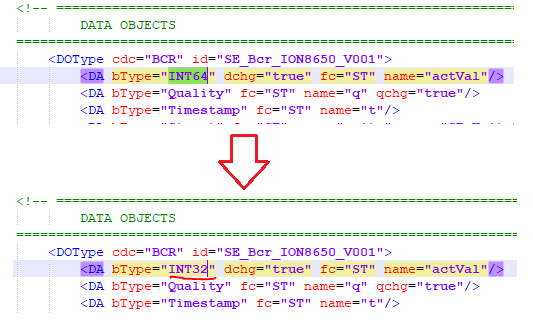 ICD E2 file opened by Notepad++