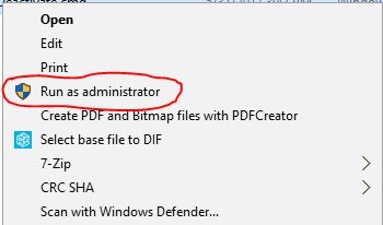 admin tab