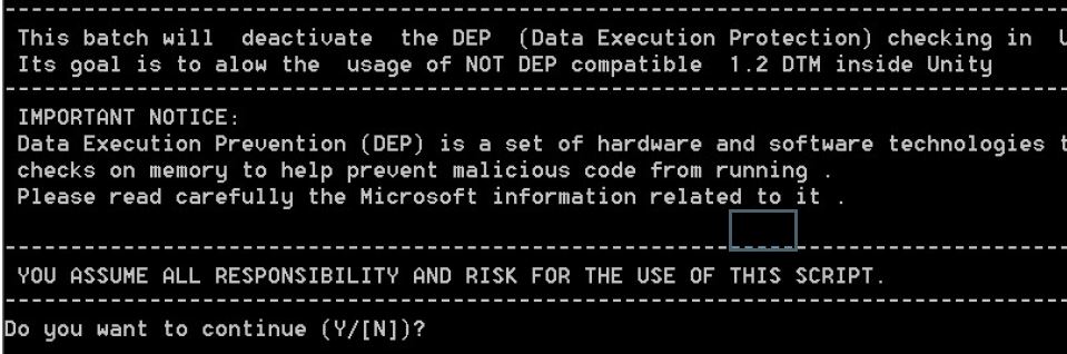 DOS tab
