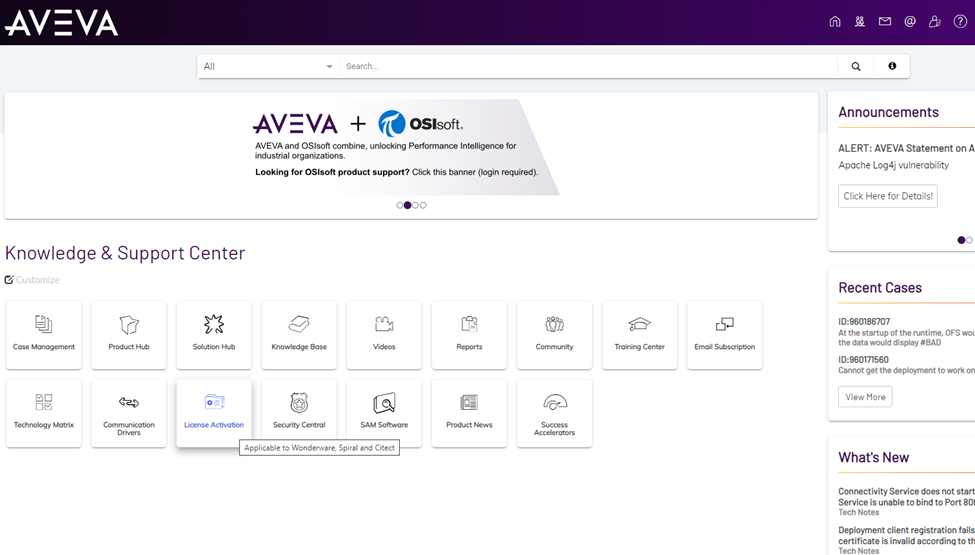 Access License Activation