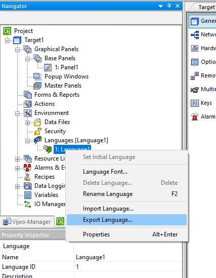 Languages Node