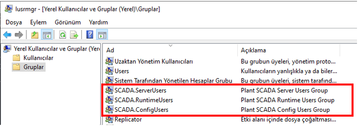 Windows User and Groups Windows User and Groups