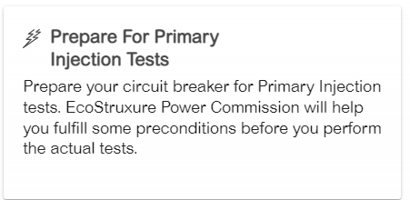 EPC function block for prepare for PI testing