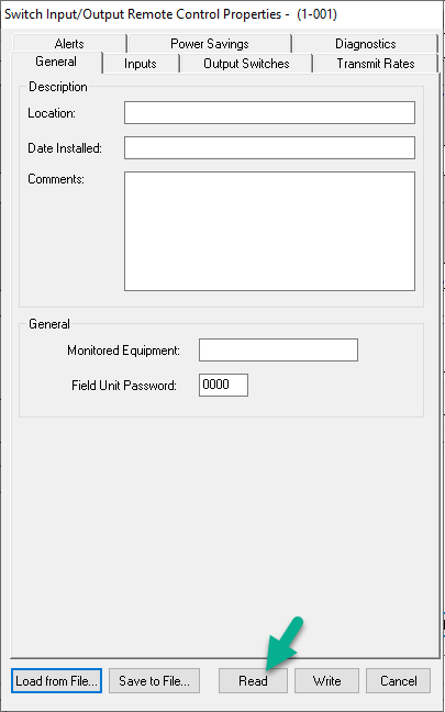Read config