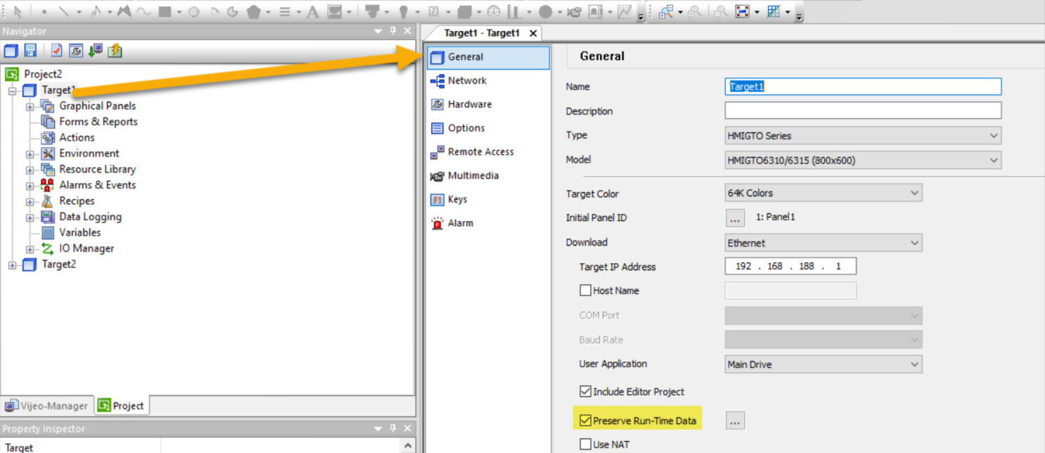 Preserve runtime data Preserve runtime data