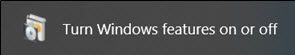 Windows Features