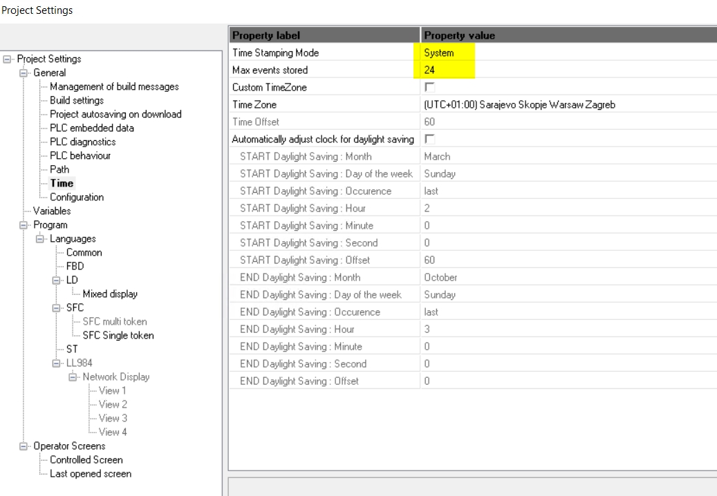 ECE Project setting