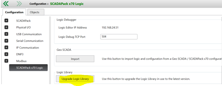 Update Logic Library