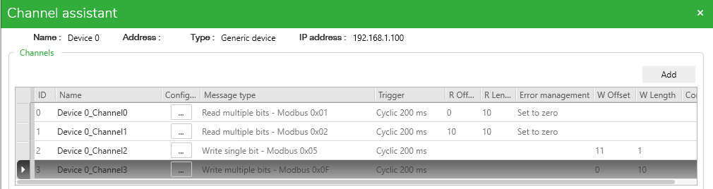 IOScanner for Bits Channels