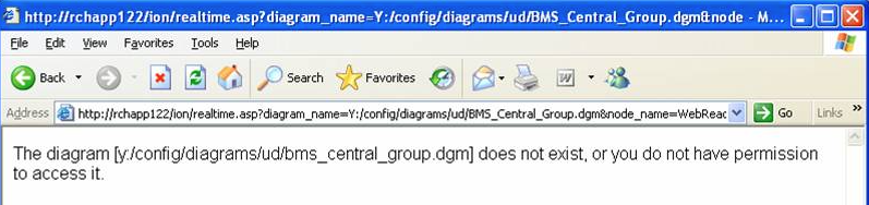 web error