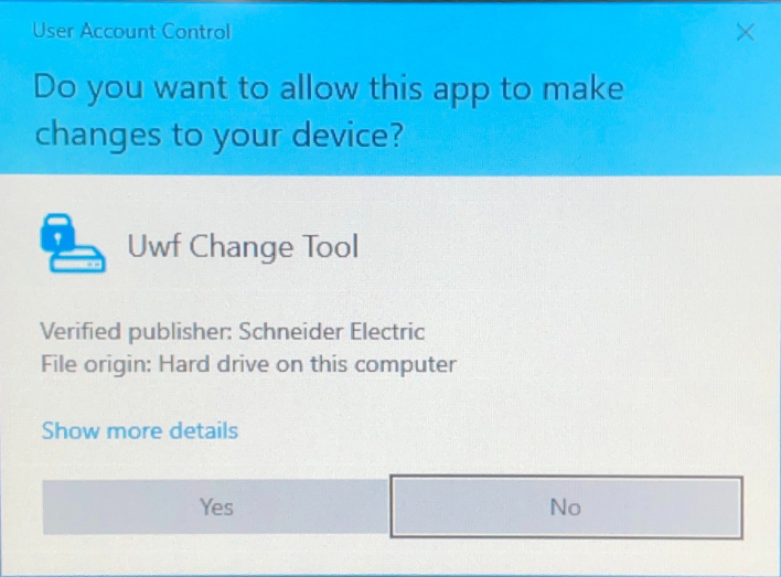 Allow access to make changes