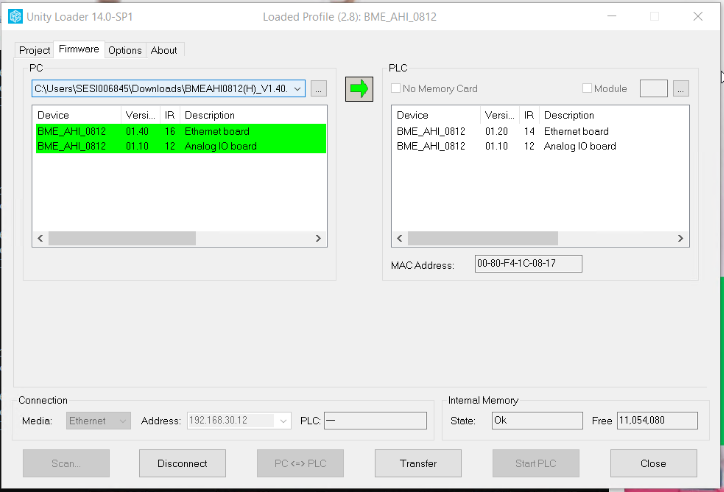 BMEAHI, upgrade,Unity Loader