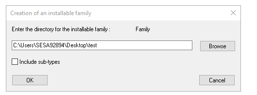 Exporting location