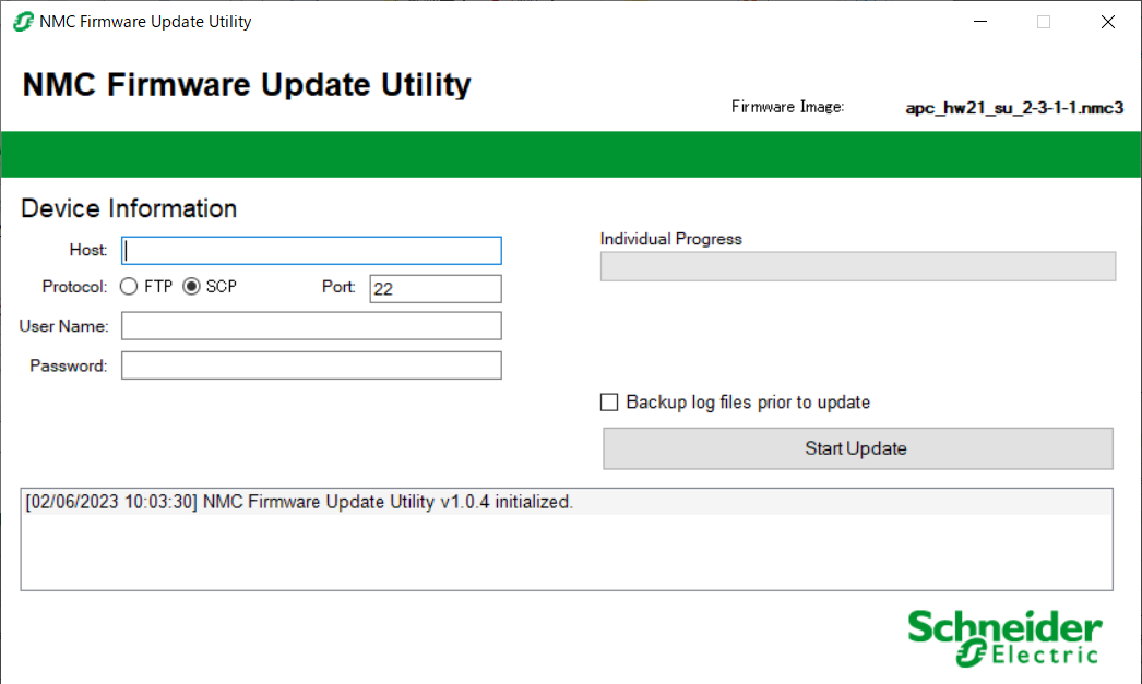 NMC Up Utility
