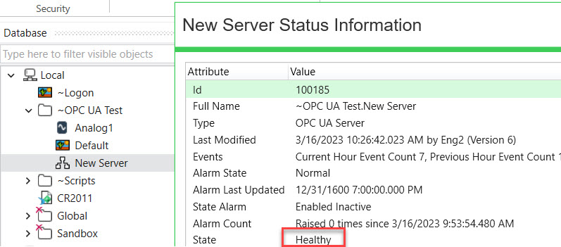 Server Status