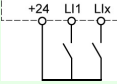 Diagrama para comando a 2 fios