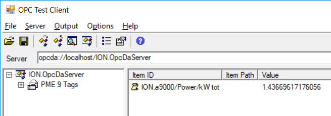 OPC Test Client