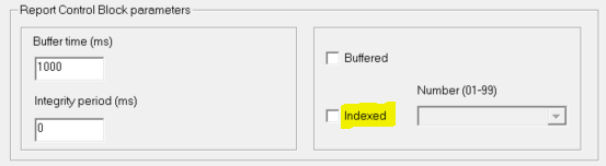 Indexed checkbox