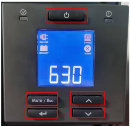 Easy UPS Display Code 5