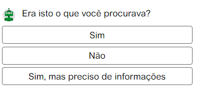 Confirmação da Pesquisa Chat Agente Virtual