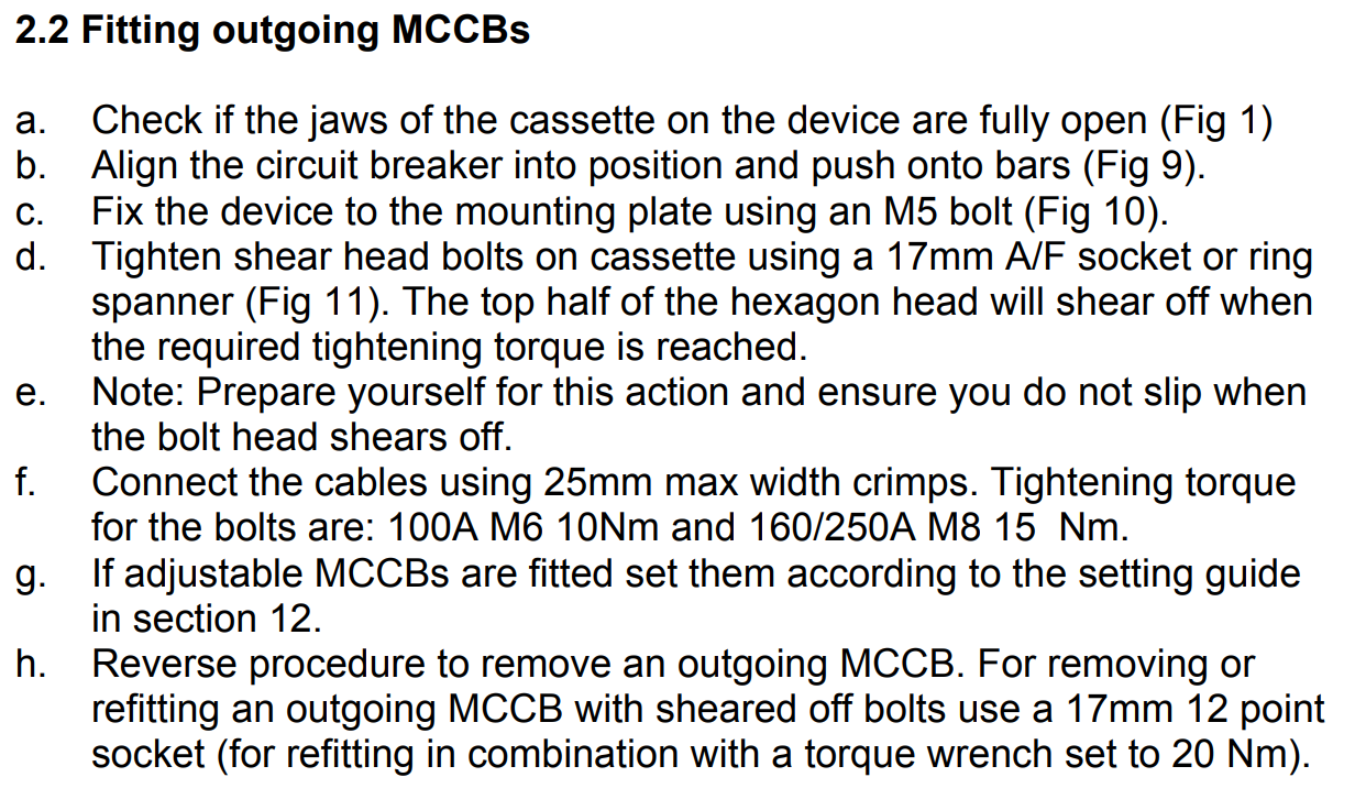 Instructions