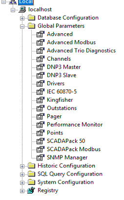 global parameters
