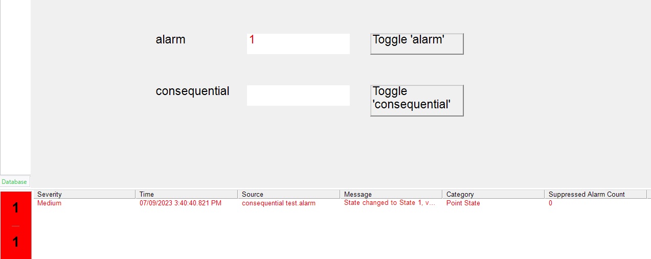 alarm point in alarm alarm point in alarm