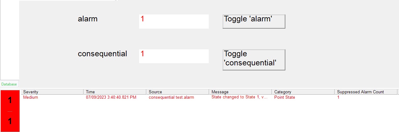 alarm and consequential points in alarm alarm and consequential points in alarm
