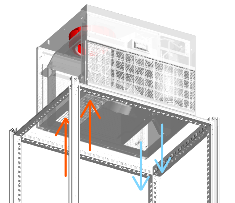 Roof cooling unit