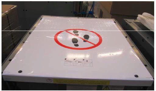 prohibido pisar