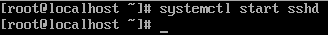 Start SSH service