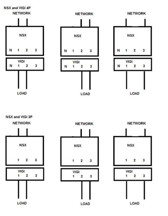 wiring for single phase application