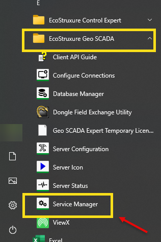 openServiceManager