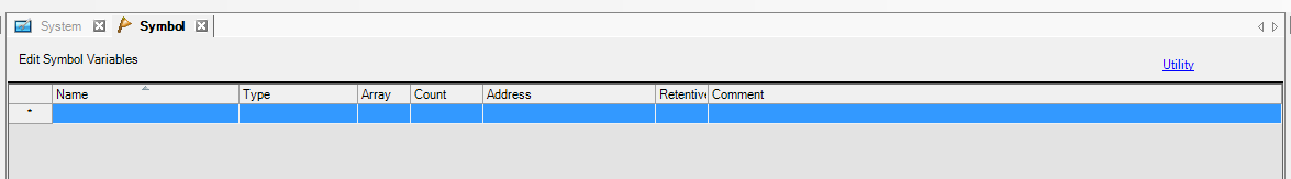 GP-PRO EX - Lista de símbolos