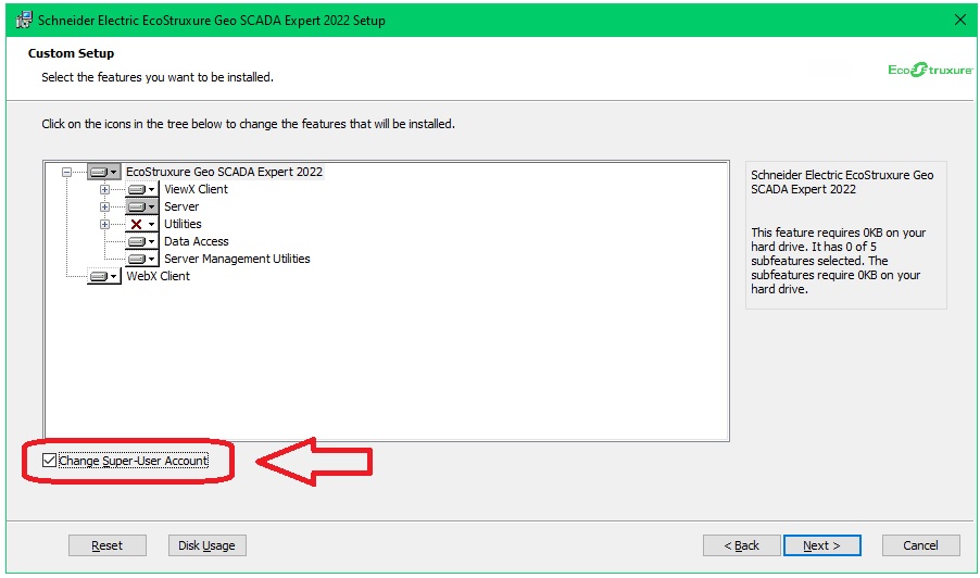 change dialog