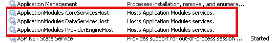PME 7.2 to 8.x services