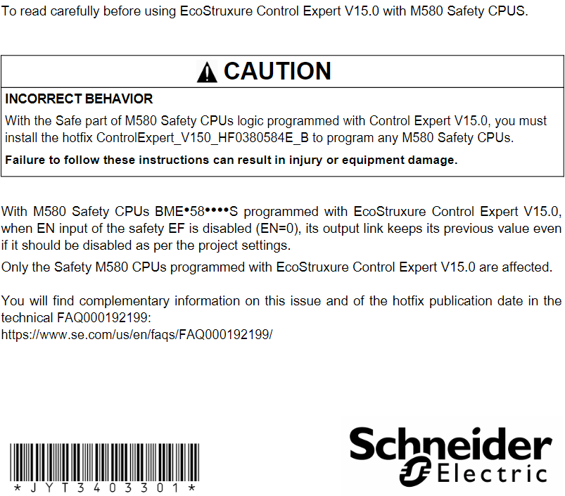 Caution
