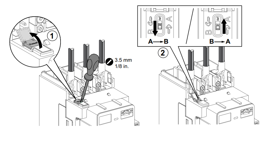 Contactor selector Contactor selector