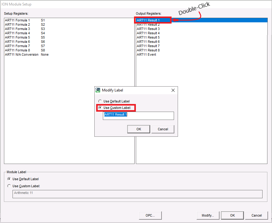 setup module