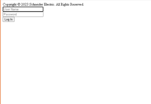 Image of PME Web Application login screen not fully rendered. Username and password box, login button, and copyright appear.