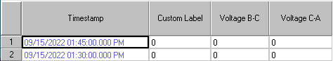 Customized Column Headers