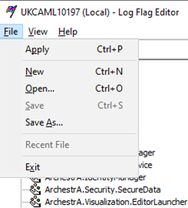 After enabling the flags, go to the “file” tab and hit apply.