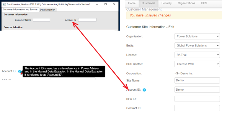PA CustomerID_CRM_Extractor