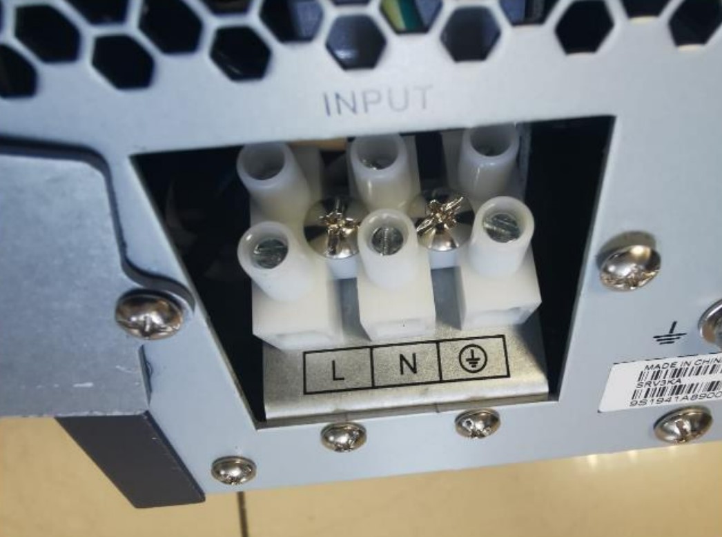 SRV3KA Input Wiring Block