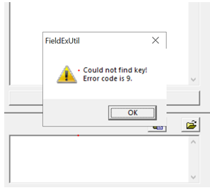 Error code 9