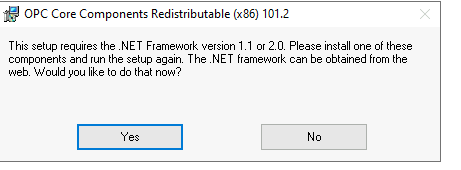 .NET Framework error